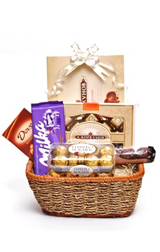 Large chocolate basket