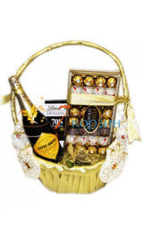 Sparkling wine and sweets