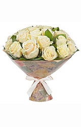 11 White roses
