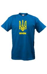 Man's tshirt with national symbolic